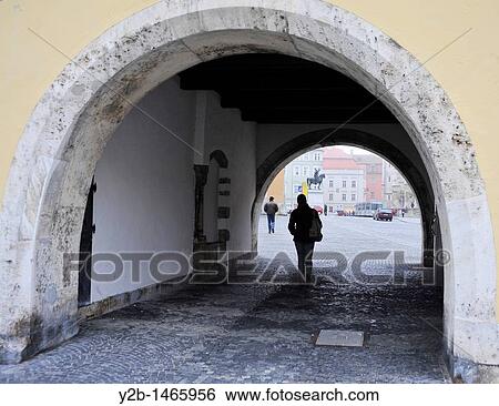Street tunnel, Regensburg, Germany View Large Photo Image Stock Photograph - Street tunnel, Regensburg, Germany. Fotosearch
