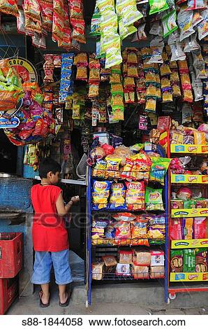 Stock Photo - Street view in Paharganj. Fotosearch