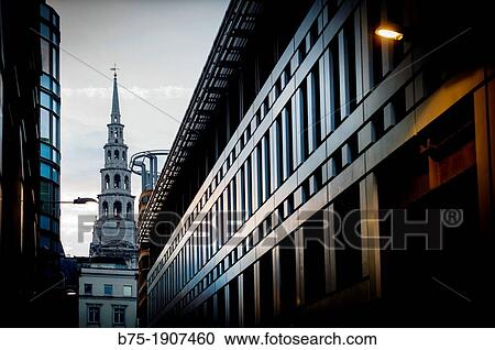 street with modern and classic buildings in the city of London View Large Photo Image Stock Image - street with modern and classic buildings in the city of London. Fotosearch