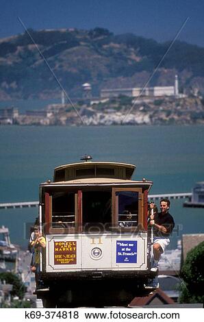 Streetcar in San Francisco. California, USA View Large Photo Image Stock Photo - Streetcar in San Francisco. California, USA. Fotosearch