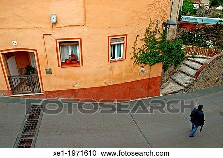 streets, houses, Vilassar de Dalt, Catalonia, Spain. View Large Photo Image Stock Image - streets, houses, Vilassar de Dalt, Catalonia, Spain.. Fotosearch