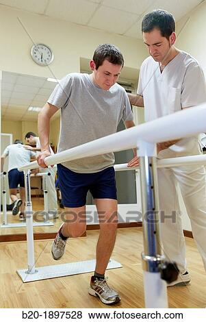 Strengthening and proprioception of knee and ankle in parallel Gym Physiotherapy medical center, Donostia, San Sebastian, Gipuzkoa, Basque Country, Spain View Large Photo Image Stock Photo - Strengthening and proprioception of knee and ankle in parallel Gym Physiotherapy medical center, Donostia, San Sebastian, Gipuzkoa, Basque Country, Spain. Fotosearch