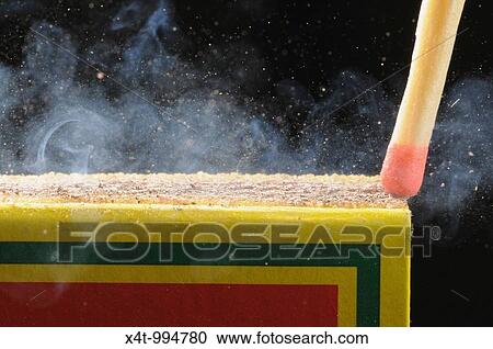 Striking a match in close up View Large Photo Image Stock Image - Striking a match in close up. Fotosearch