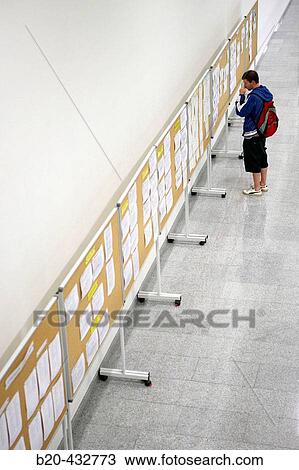 Student looking at notice board. Escuela Universitaria Politecnica, UPV (Universidad del Pais Vasco), Campus de Gipuzkoa. San SebastiBn, Euskadi, Spain View Large Photo Image Stock Image - Student looking at notice board. Escuela Universitaria Politecnica, UPV (Universidad del Pais Vasco), Campus de Gipuzkoa. San SebastiBn, Euskadi, Spain. Fotosearch