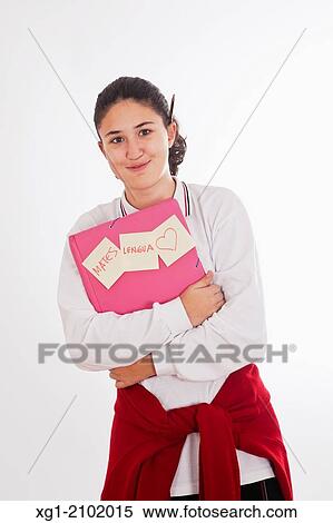 Stock Photography - Student smiling. Fotosearch