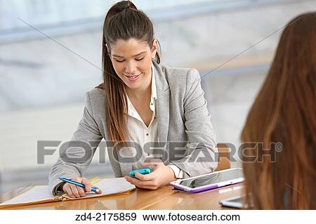 Stock Photo - Students. Fotosearch
