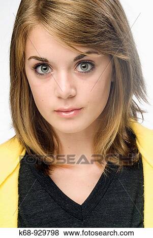 studio portrait of 13 year old girl View Large Photo Image Stock Photo - studio portrait of 13 year old girl. Fotosearch