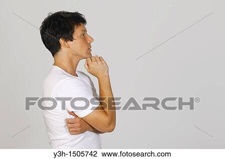 Studio shot of Argentinian man, profile View Large Photo Image Stock Image - Studio shot of Argentinian man, profile. Fotosearch