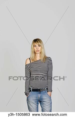 Studio shot of Brazilian woman View Large Photo Image Stock Image - Studio shot of Brazilian woman. Fotosearch