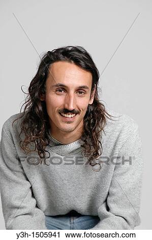 Studio shot of man View Large Photo Image Stock Image - Studio shot of man. Fotosearch