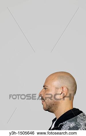 Studio shot of Mexican man, profile View Large Photo Image Stock Photograph - Studio shot of Mexican man, profile. Fotosearch