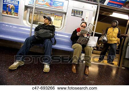 Stock Photograph - Subway. New York City. USA.. Fotosearch