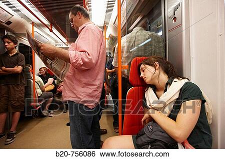 Stock Photograph - Subway, Prague, Czech Republic. Fotosearch