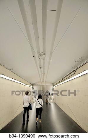Subway station. Barcelona. Catalonia. Spain. View Large Photo Image Stock Image - Subway station. Barcelona. Catalonia. Spain.. Fotosearch