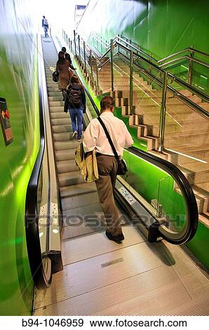 Subway station, Barcelona. Catalonia, Spain View Large Photo Image Stock Photo - Subway station, Barcelona. Catalonia, Spain. Fotosearch