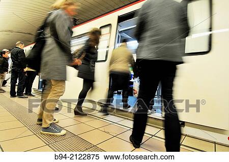 Subway station. Barcelona. Catalonia. Spain. View Large Photo Image Stock Photography - Subway station. Barcelona. Catalonia. Spain.. Fotosearch