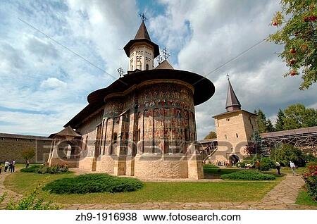 Sucevita Monastery Sucevia, Suceava, Bukovina, Romania View Large Photo Image Stock Photo - Sucevita Monastery Sucevia, Suceava, Bukovina, Romania. Fotosearch