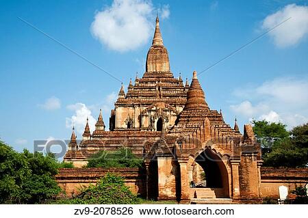 Sulamani was built in 1181 by Narapatisithu (1174-1211). This temple was known as "crowing jewel" and it stands beyond Dhammayangyi Pagoda. View Large Photo Image Stock Photograph - Sulamani was built in 1181 by Narapatisithu (1174-1211). This temple was known as "crowing jewel" and it stands beyond Dhammayangyi Pagoda.. Fotosearch