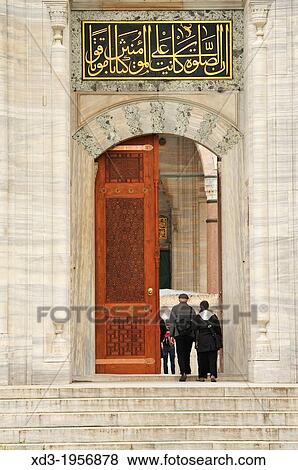 Stock Photo - Suleiman or Suleymaniye Mosque, Istanbul, Turkey.. Fotosearch