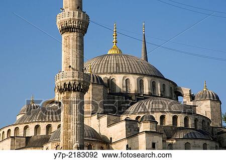 Sultan Ahmed Camii (Blue Mosque). Istanbul. Turkey. View Large Photo Image Stock Image - Sultan Ahmed Camii (Blue Mosque). Istanbul. Turkey.. Fotosearch