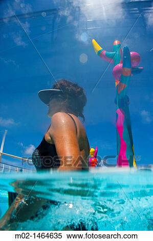 Summertime aboard of Freedom of the Seas Cruise, USA View Large Photo Image Stock Photography - Summertime aboard of Freedom of the Seas Cruise, USA. Fotosearch