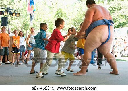 Sumo wrestling demonstration at the Japanese festival held at the Missouri Botanical Garden. USA. View Large Photo Image Stock Photography - Sumo wrestling demonstration at the Japanese festival held at the Missouri Botanical Garden. USA.. Fotosearch