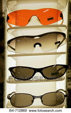 Sun glasses on display View Large Photo Image Stock Photo - Sun glasses on display. Fotosearch