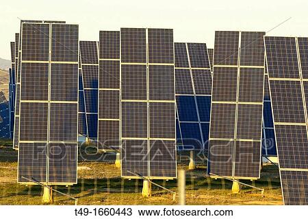 Sun power plant in Navarre View Large Photo Image Stock Image - Sun power plant in Navarre. Fotosearch