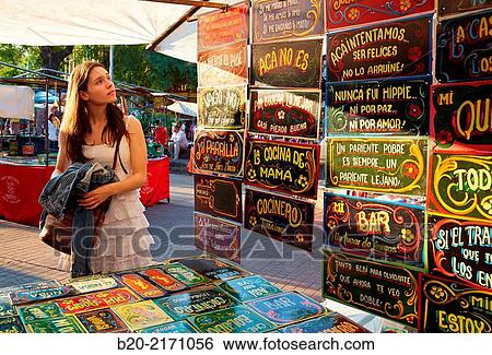 Sunday Market. Julio Cortazar Square. Palermo Soho. Buenos Aires. Argentina. View Large Photo Image Stock Photograph - Sunday Market. Julio Cortazar Square. Palermo Soho. Buenos Aires. Argentina.. Fotosearch