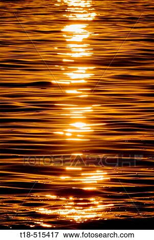 Sunlight reflecting on water View Large Photo Image Stock Photo - Sunlight reflecting on water. Fotosearch