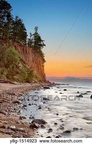 Sunrise at Baltic sea, Gdynia-Orlowo, Poland, Europe View Large Photo Image Stock Image - Sunrise at Baltic sea, Gdynia-Orlowo, Poland, Europe. Fotosearch