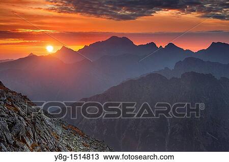 Sunrise at Tatra, Tatra National Park, Poland, Europe View Large Photo Image Stock Image - Sunrise at Tatra, Tatra National Park, Poland, Europe. Fotosearch