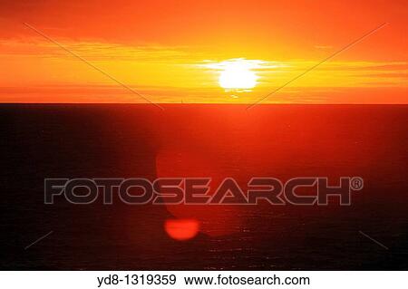 Sunrise in Miami Beach, Florida, USA View Large Photo Image Stock Photo - Sunrise in Miami Beach, Florida, USA. Fotosearch