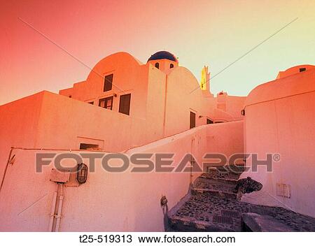 Sunrise, Oia, Santorini, Cyclades, Greece View Large Photo Image Stock Image - Sunrise, Oia, Santorini, Cyclades, Greece. Fotosearch