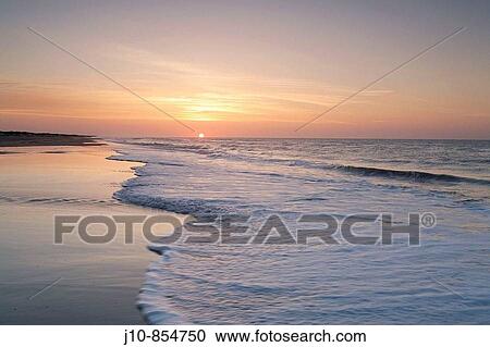 Sunrise, Outer Banks, Ocracoke Island, North Carolina, USA View Large Photo Image Stock Image - Sunrise, Outer Banks, Ocracoke Island, North Carolina, USA. Fotosearch