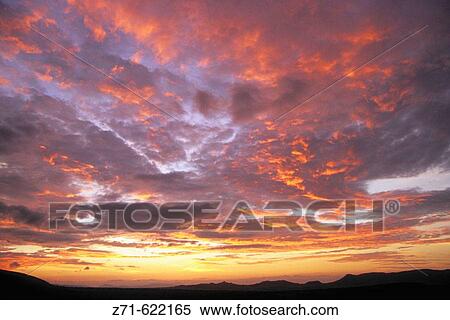Stock Photography - Sunrise. Serengeti. Tanzania.. Fotosearch