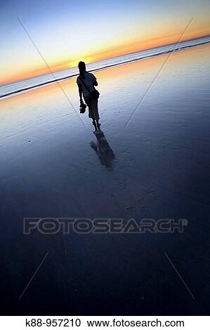 Sunset at Cable Beach. Broome, Western Australia. View Large Photo Image Stock Image - Sunset at Cable Beach. Broome, Western Australia.. Fotosearch