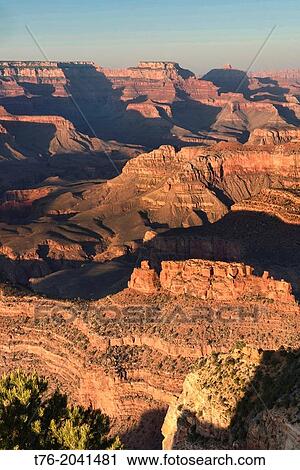 Stock Image - sunset at Hopi Point, Grand Canyon National Park, Arizona.. Fotosearch