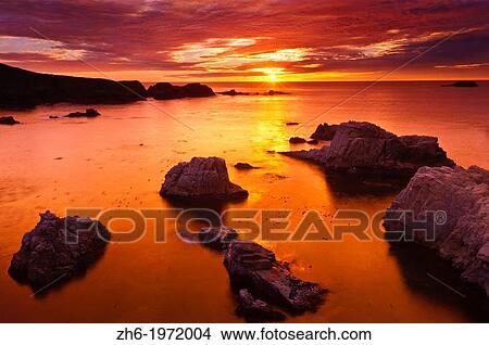Sunset at Soberanes Point, Garrapata State Park, Big Sur, California USA. View Large Photo Image Picture - Sunset at Soberanes Point, Garrapata State Park, Big Sur, California USA.. Fotosearch