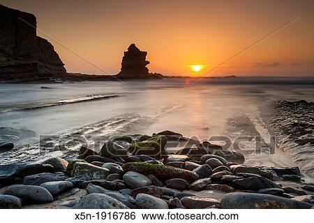 Sunset in Peniche, Portugal, Europe View Large Photo Image Stock Photograph - Sunset in Peniche, Portugal, Europe. Fotosearch
