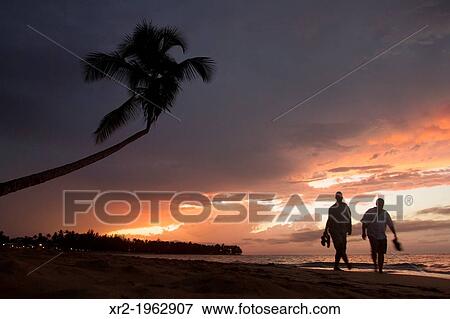 Sunset in Punta Poppy beach, Dominican Republic. View Large Photo Image Stock Photo - Sunset in Punta Poppy beach, Dominican Republic.. Fotosearch