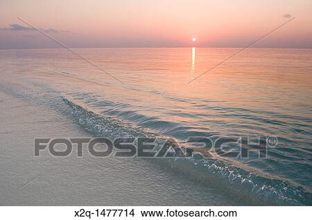 Sunset Maldives View Large Photo Image Picture - Sunset Maldives. Fotosearch