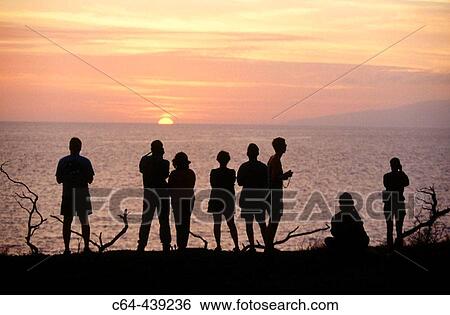 Sunset. Maui island. Hawai View Large Photo Image Stock Photograph - Sunset. Maui island. Hawai. Fotosearch
