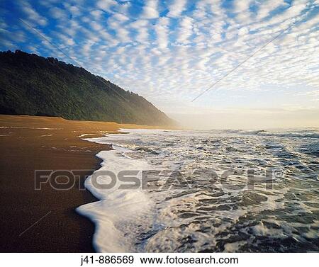 Sunset near Kohaihai Bluff Kahurangi National Park New Zealand View Large Photo Image Stock Photo - Sunset near Kohaihai Bluff Kahurangi National Park New Zealand. Fotosearch