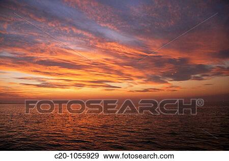 Sunset on the laguna, Venice, Italy View Large Photo Image Stock Photo - Sunset on the laguna, Venice, Italy. Fotosearch