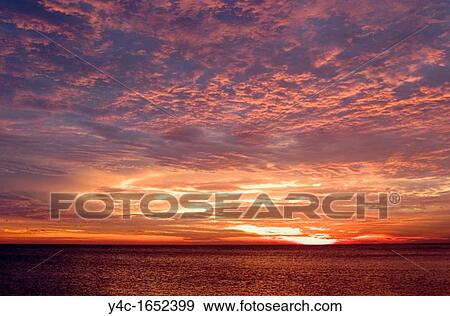 Sunset over the Gulk of Mexico from the beach at Venice, Florida View Large Photo Image Stock Photo - Sunset over the Gulk of Mexico from the beach at Venice, Florida. Fotosearch