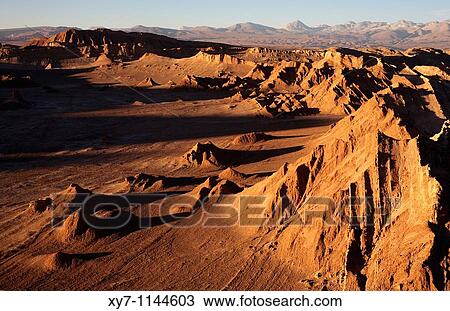 Sunset over Valle de la Luna or Moon Valley near San Pedro de Atacama in Chile View Large Photo Image Stock Image - Sunset over Valle de la Luna or Moon Valley near San Pedro de Atacama in Chile. Fotosearch