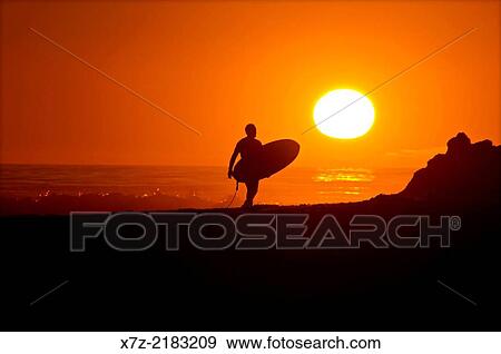 Sunset surf session at Campus Point in the Pacific Ocean near Goleta Beach and the city of Goleta in southern California. View Large Photo Image Stock Photo - Sunset surf session at Campus Point in the Pacific Ocean near Goleta Beach and the city of Goleta in southern California.. Fotosearch