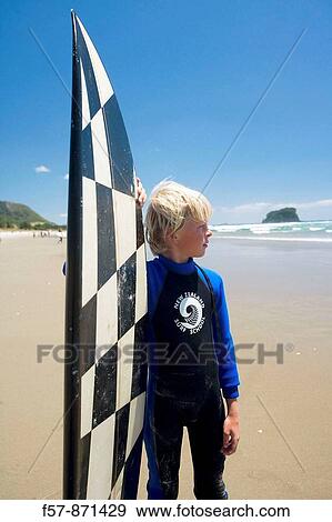 Surf School in Mt Maunganui, North Island, New Zealand View Large Photo Image Stock Photo - Surf School in Mt Maunganui, North Island, New Zealand. Fotosearch