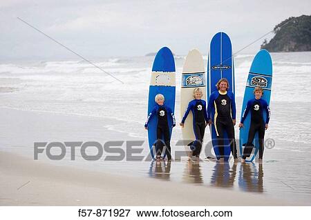 Surf School in Mt Maunganui, North Island, New Zealand View Large Photo Image Stock Photo - Surf School in Mt Maunganui, North Island, New Zealand. Fotosearch
